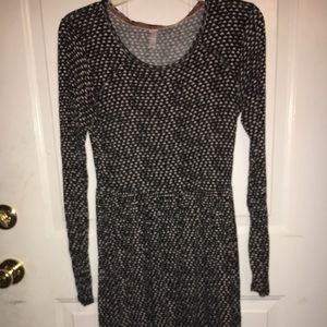 Small long sleeve short dress